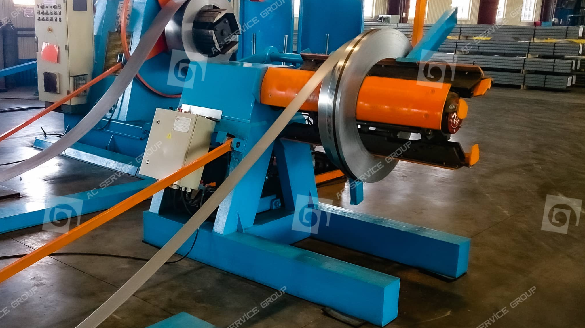 Изготовление элементов складских стеллажей<br>